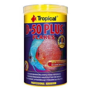 D-50 Alimento Super Premium 50% Proteina Peces Disco 200gr