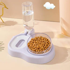 PLATO DOBLE CON BOTELLA