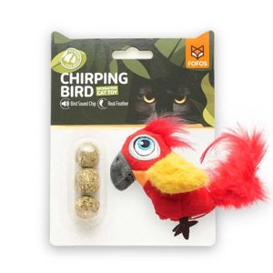 FOFOS – Chirping Parrot Cat Toy