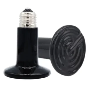 Foco Térmico Calefactor Para Terrarios 100w Reptiles / cachorros