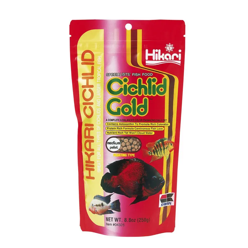 Alimento Peces Ciclidos Cichlid Gold 250gr Premium Hikari