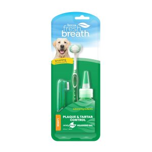 FRESH BREATH ORAL CARE KIT-Kit de limpieza dental para perro grande