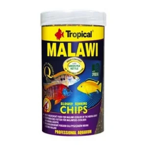 Alimento Para Ciclidos Malawi Con Spirulina En Chips 130gr