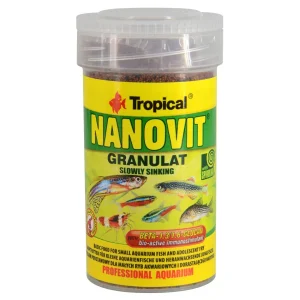 Nanovit Alimento Gránulos Diminutos Para Peces Acuario 70gr