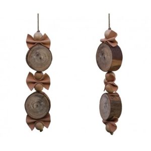 Natural Shredding Leather Ribbons