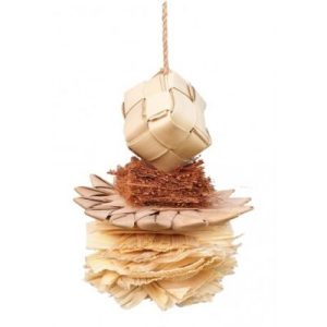 Natural shredding leaves & cube