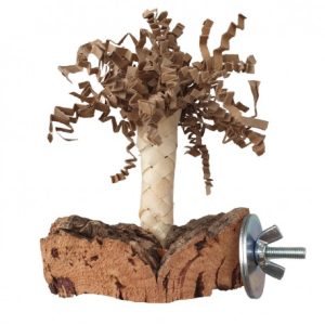 Natural shredding palm stand