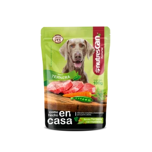 GrandPET Nutrescan® Sobre Alimento Húmedo Para Perro Receta Ternera con Vegetales