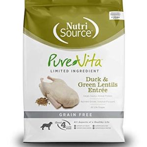 NUTRISOURCE PURE VITA GRAIN FREE PATO Y LENTEJAS VERDES -Perro
