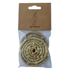 Pack de 2 discos de hoja de palma medianos