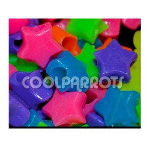 Pack de 20 estrellitas acrílicas de 1 cm