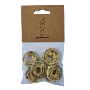 Pack de 6 discos de hoja de palma pequeños