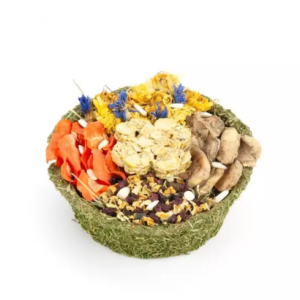 Cuenco de aperitivos para conejos y roedores