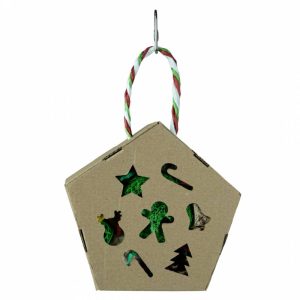 Caja de forrajeo de navidad