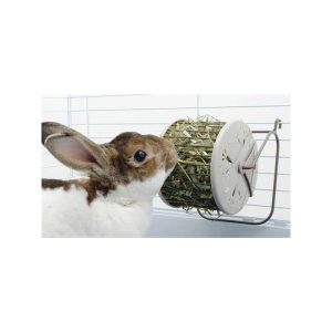 Rueda dispensadora de heno