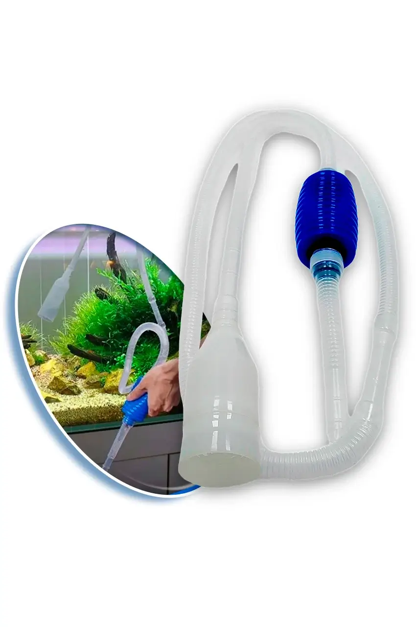 Sifón Limpieza Acuario 5-20 Galones SGC-02