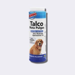 TALCO BONGO CONTRA PULGAS Y GARRAPATAS 100grs